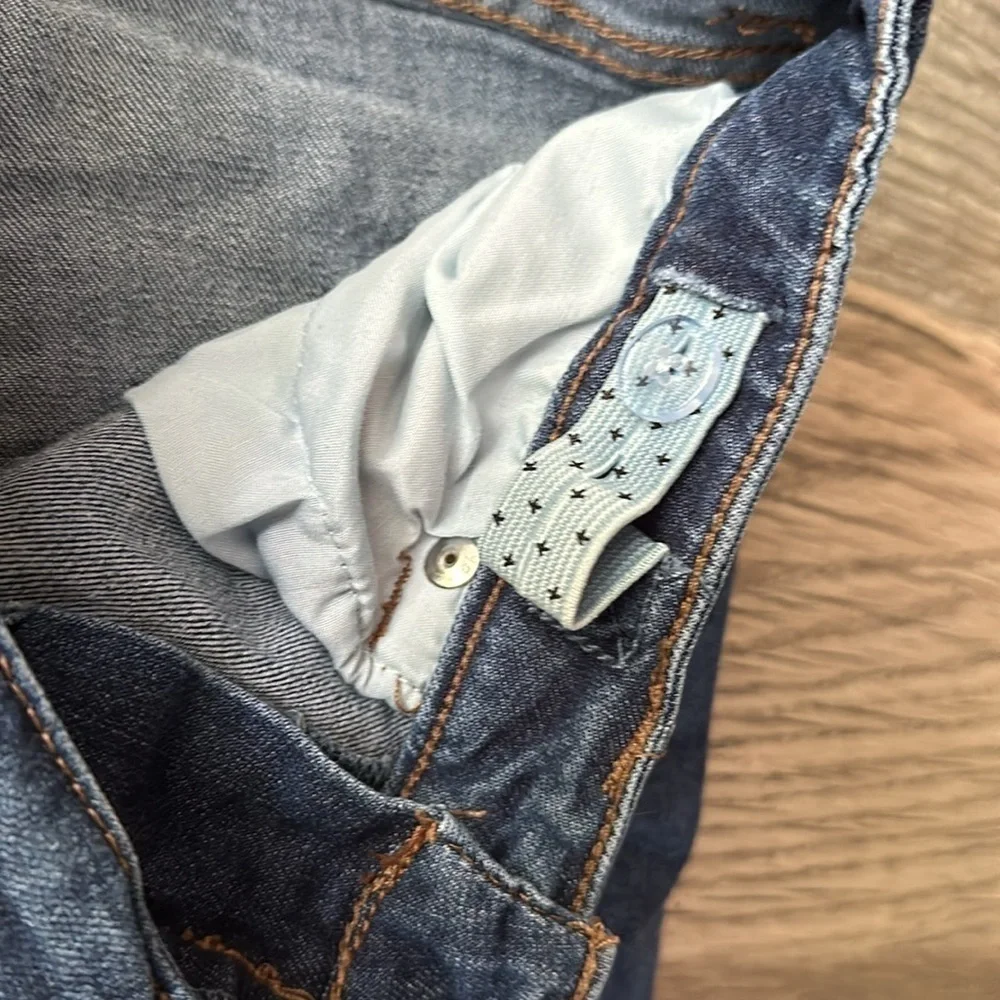 KidPik jeans - glitter distressing‎ girls size 12